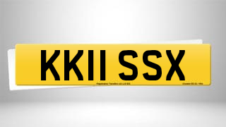 Registration KK11 SSX